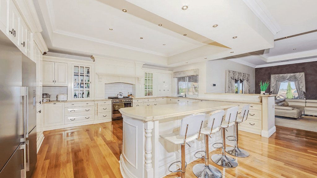 Coffered Ceiling Design for Kitchen