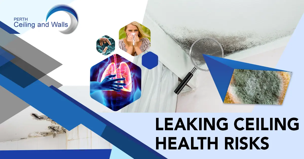 leaking ceiling health risks