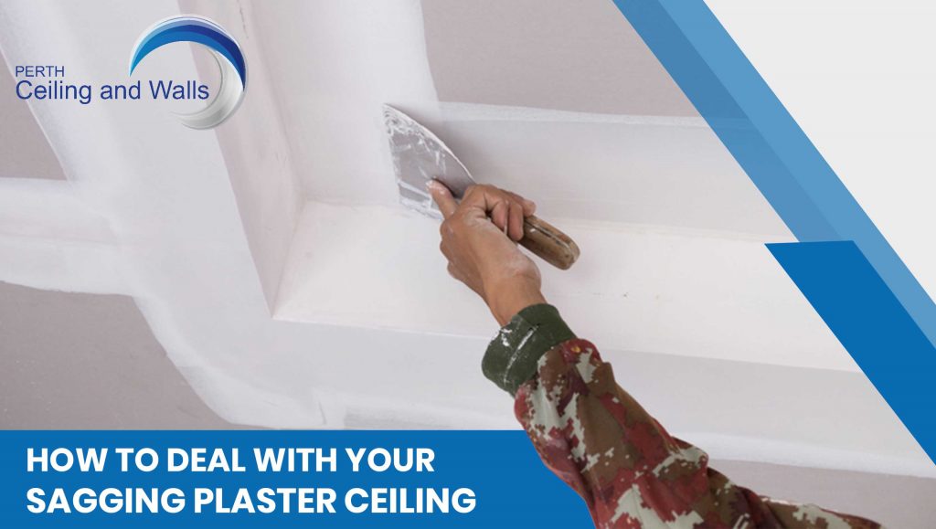 sagging plaster ceiling