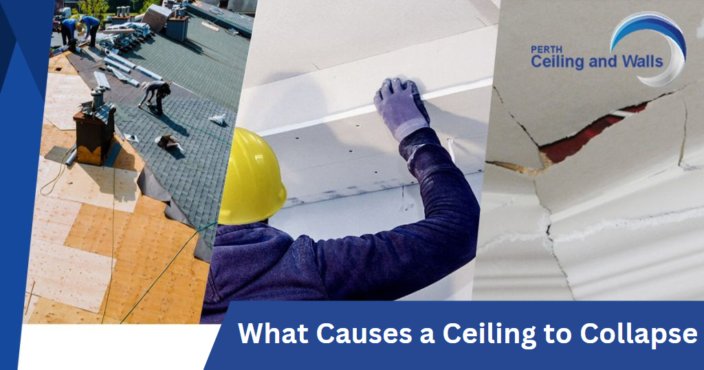 what causes a ceiling to collapse