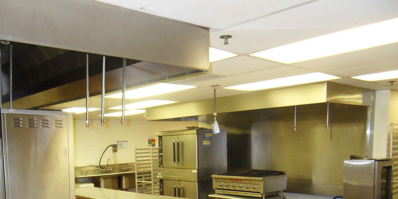 commercial kitchen ceiling